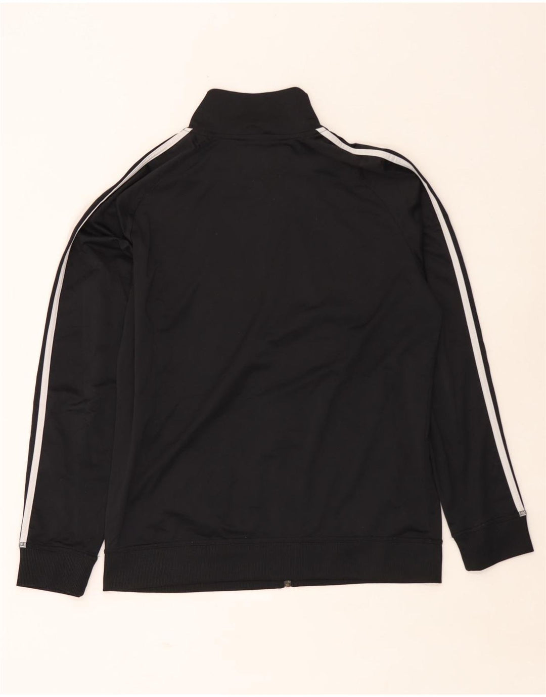 Asics træningsdragt topjakke til kvinder UK 18 XL Sort Colourblock Polyester