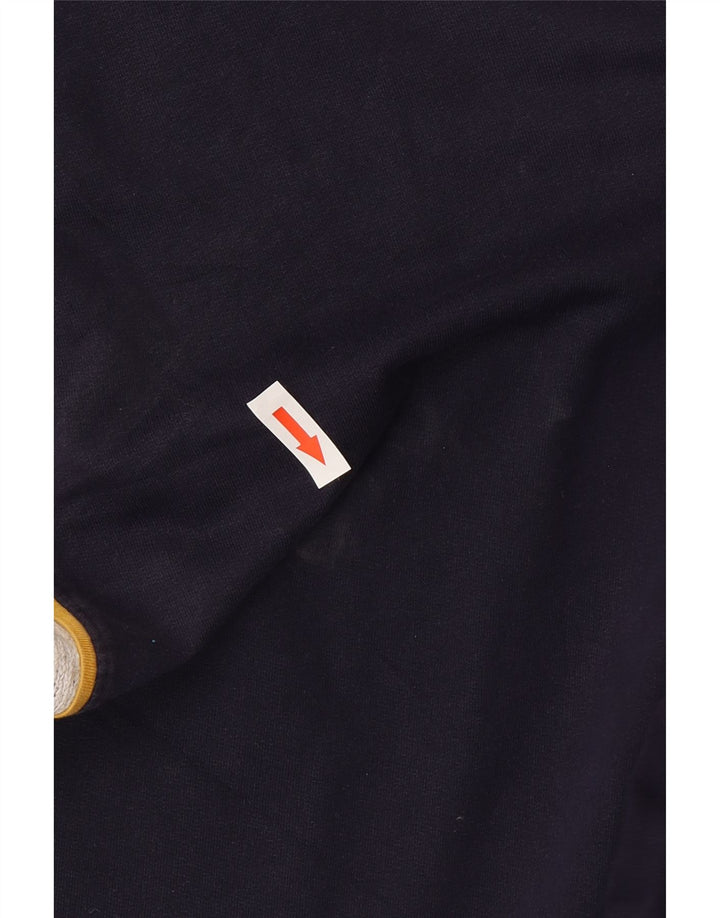 Zara Træningsdragtsbukser til kvinder UK 12 Medium Navy Blue Colourblock