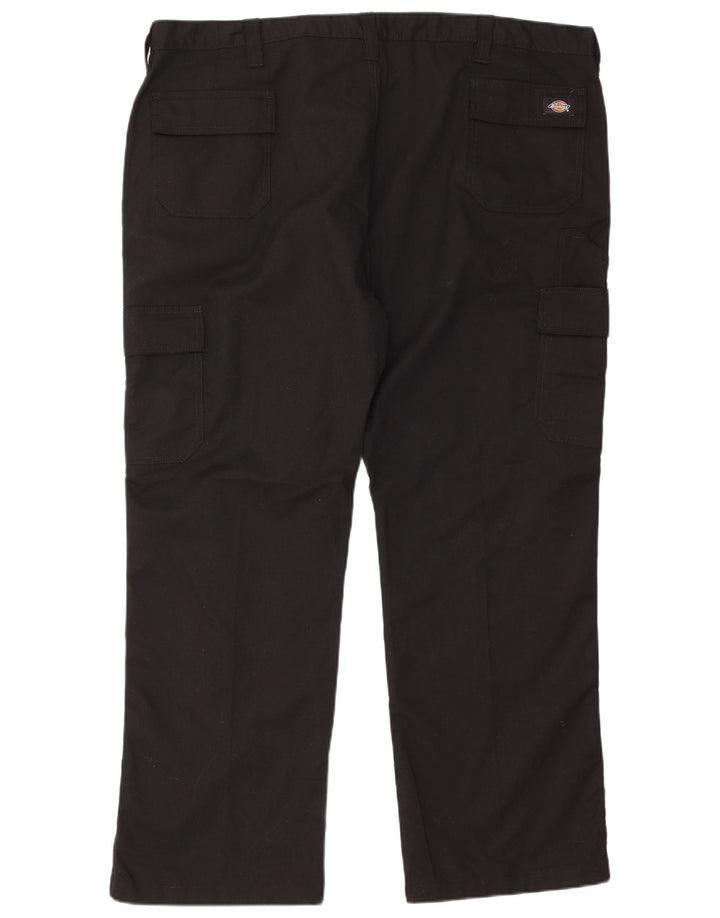 Dickies Herre Straight Cargo Bukser W46 L30 Sort Polyester