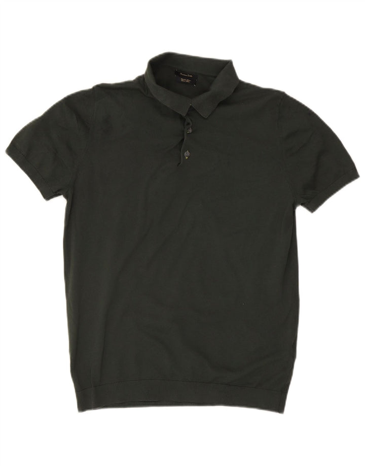 Massimo Dutti Herre poloshirt Medium Grøn Bomuld
