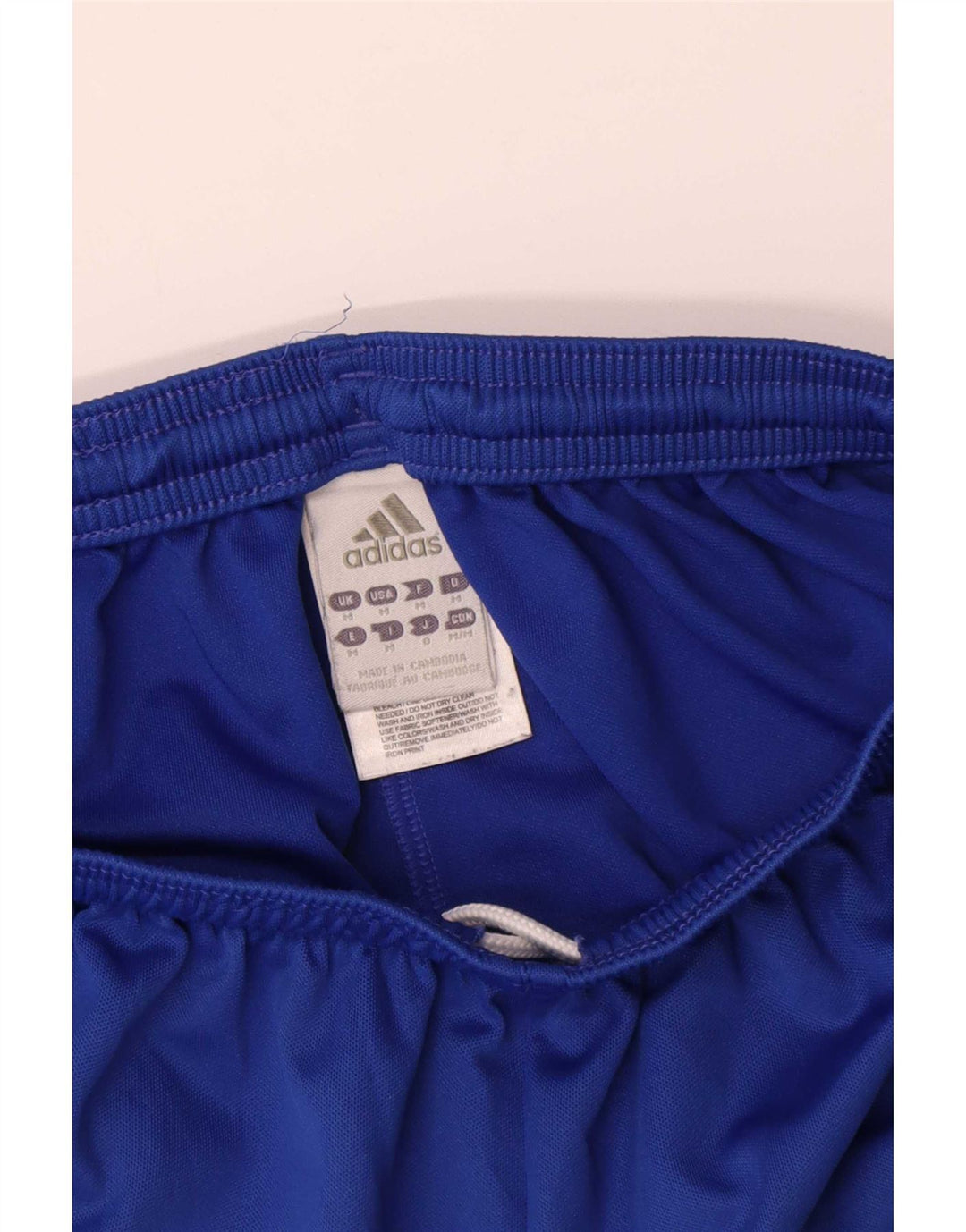 Adidas Herre Climalite grafiske sportsshorts mellemblå polyester