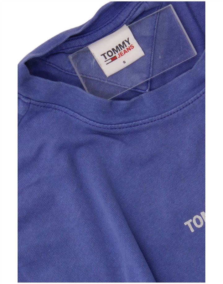 Tommy Hilfiger Herre T-Shirt Top Lille Blå
