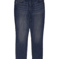 Wrangler Dame Slim Jeans US 10 Large W30 L29 Blå Bomuld