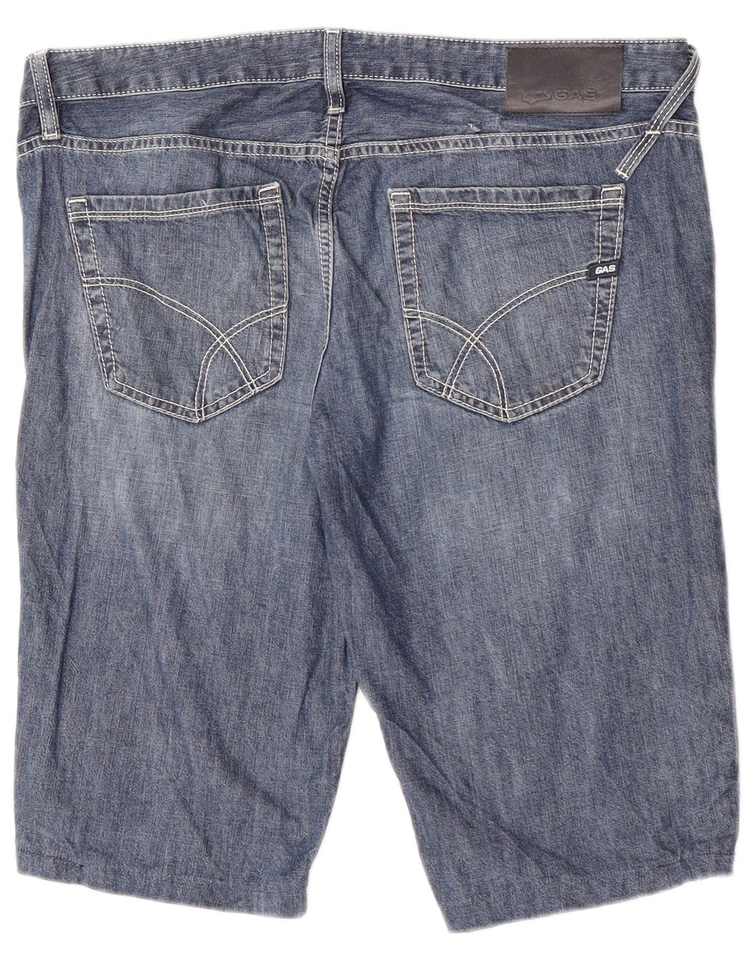 Gas Denim Shorts til mænd W34 Large Blue