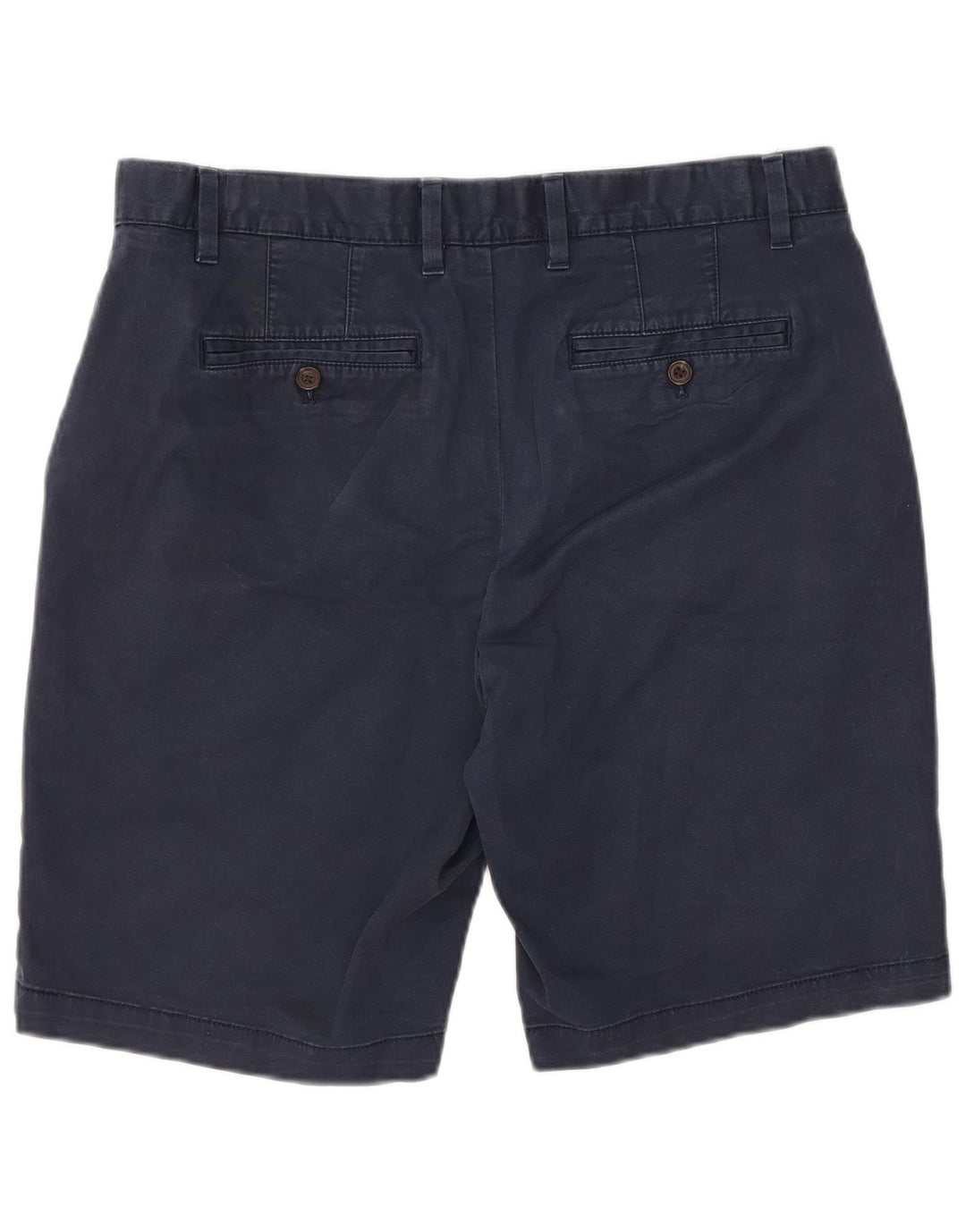 John Lewis Herre Regular Chino Shorts W36 Large Navy Blue Bomuld