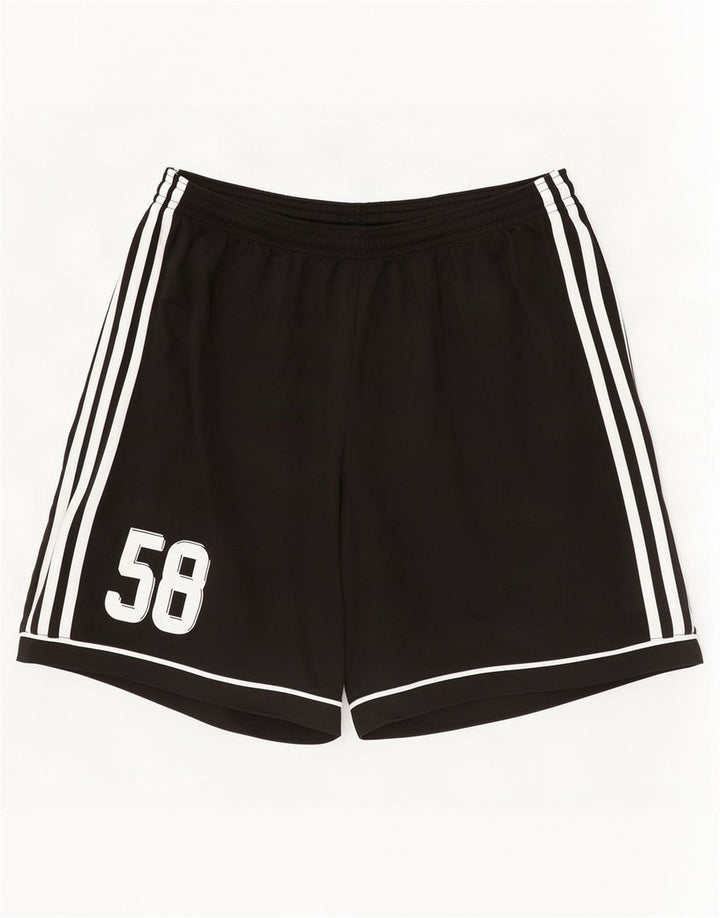 Adidas Herre Aeroready Graphic Sports Shorts XL Sort Polyester