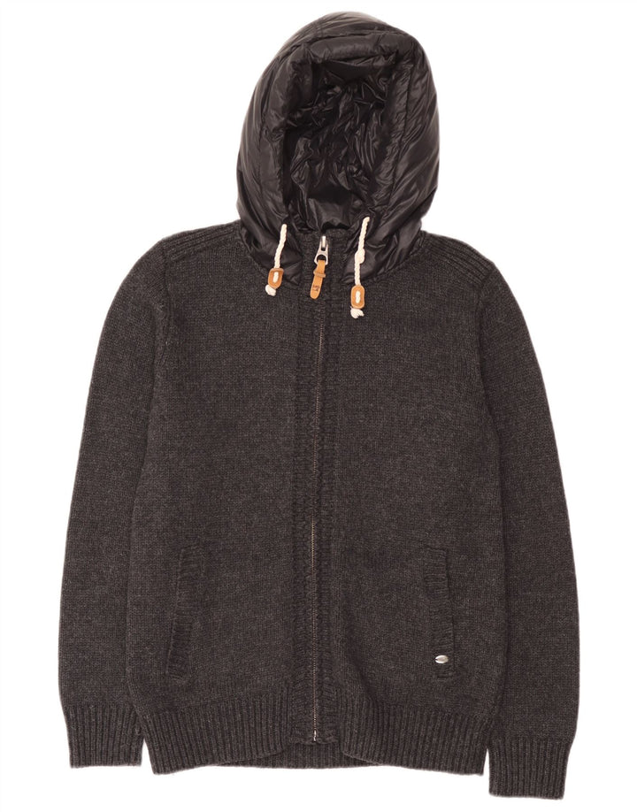 Scotch & Soda Herre Cardigan Sweater Stor Grå Uld