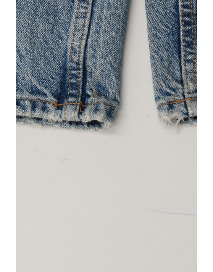 ZARA Tapered Jeans til kvinder EU 34 2XS W24 L26 Blå Bomuld