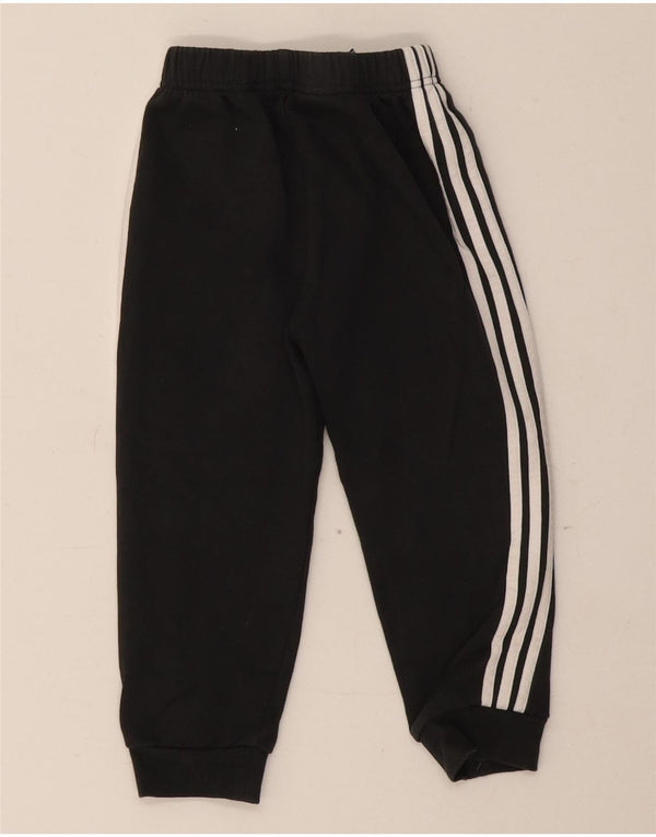 Adidas Drenge Træningsdragt Bukser Joggers 2-3 År Sort Bomuld