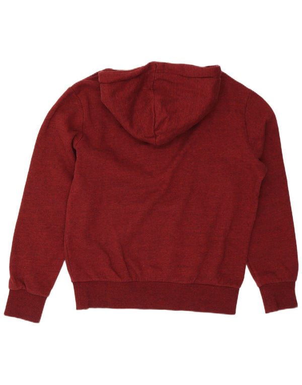 Superdry grafisk hættetrøje til mænd XL rødbrun polyester