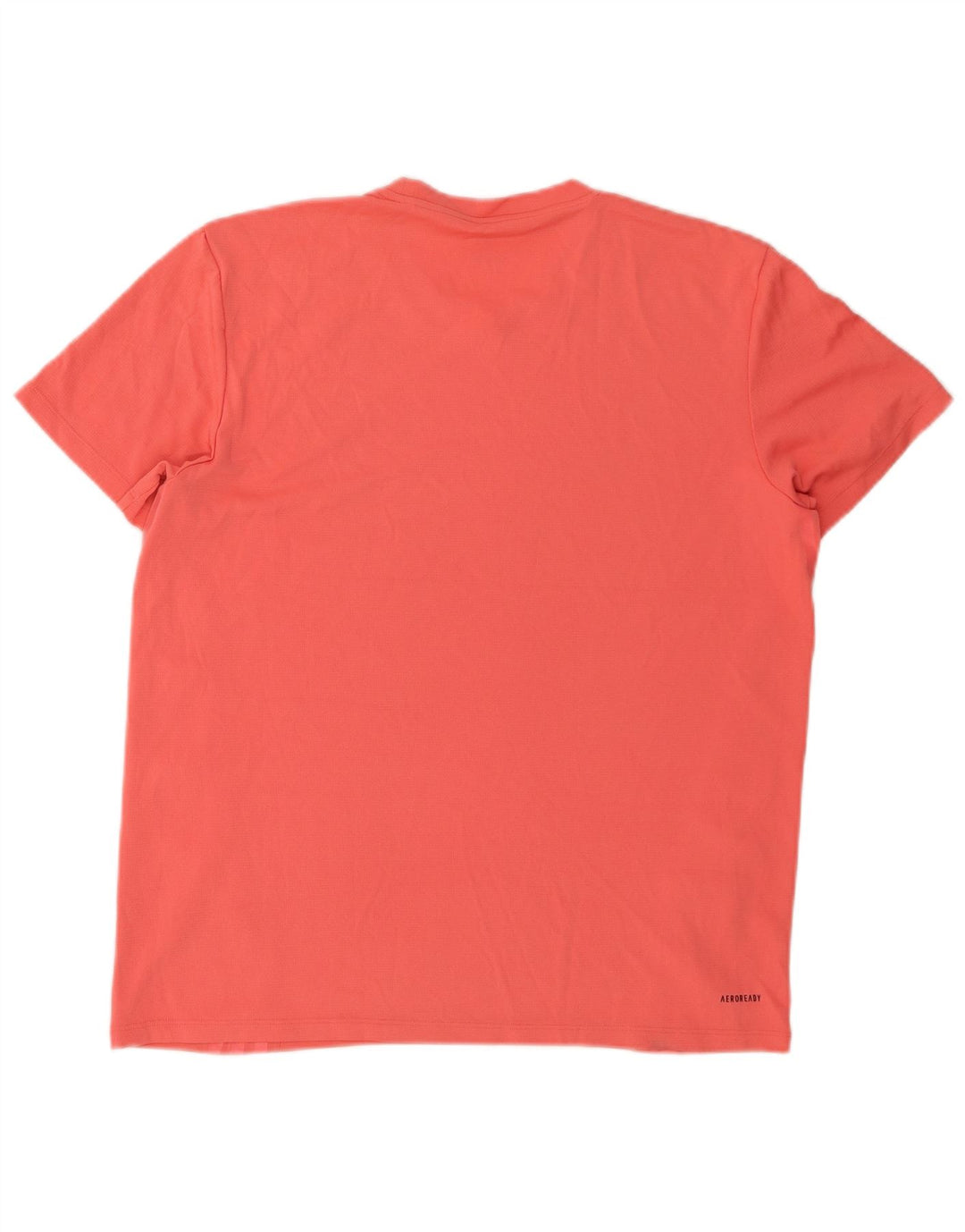 ADIDAS Mens Graphic T-Shirt Top XL Red Polyester