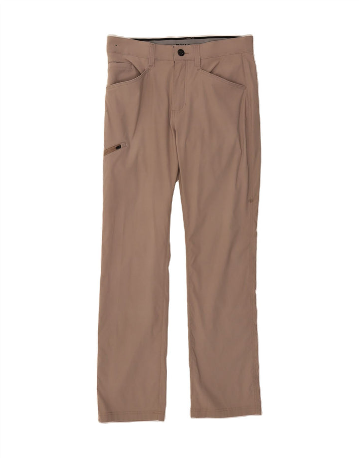 ORVIS Mens Straight Cargo Trousers W32 L32 Beige Nylon Vintage Orvis and Second-Hand Orvis from Messina Hembry 