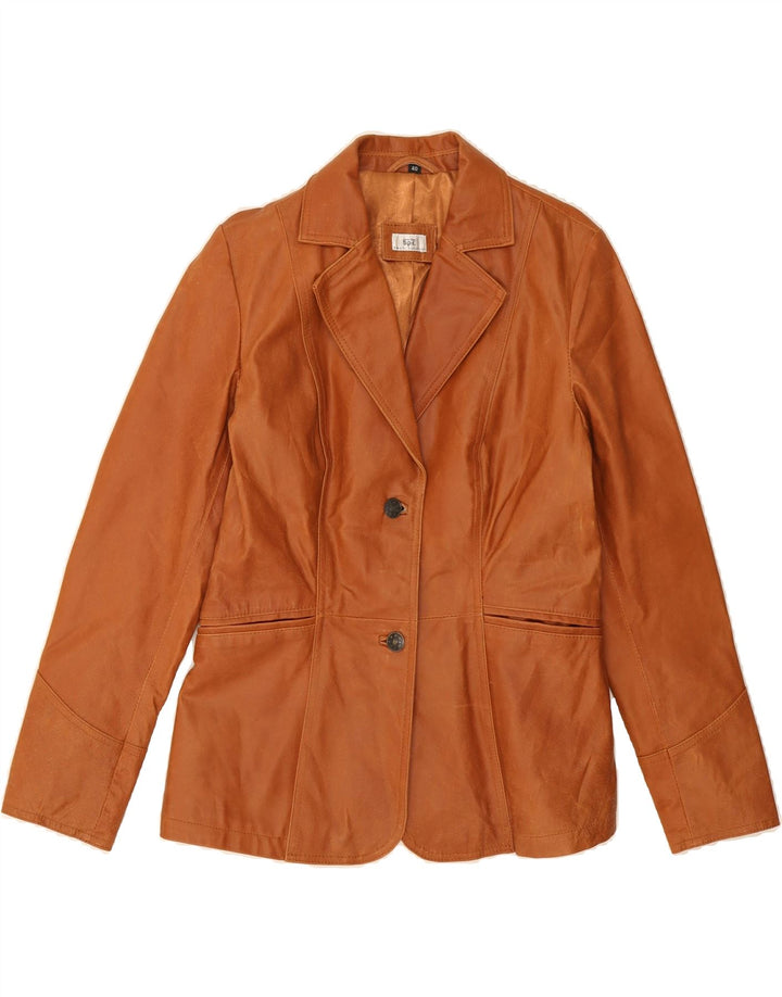 BPC SELECTION Womens Leather Jacket EU 40 Medium Brown Leather Vintage Bpc Selection and Second-Hand Bpc Selection from Messina Hembry 