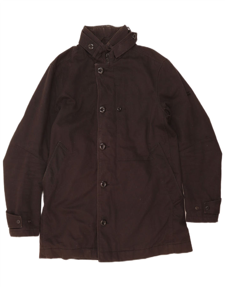 G-Star Herre Overfrakke UK 38 Medium Sort Polyester