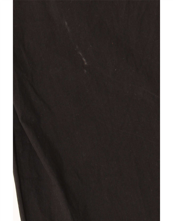 Zara Dame Straight Cargo Bukser Medium W28 L25 Sort Bomuld