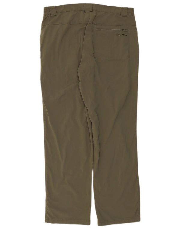 MAMMUT Lige vandrebukser til mænd IT 54 2XL W36 L32 Khaki Nylon