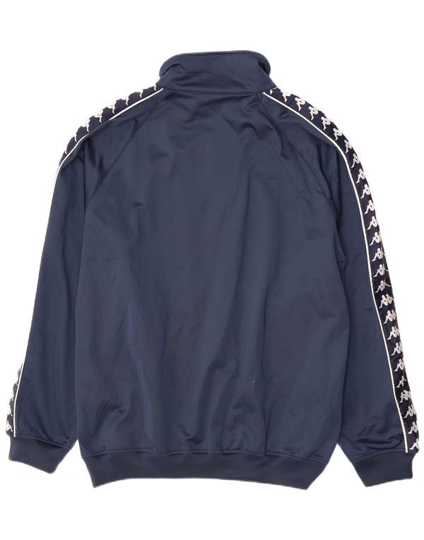 KAPPA Grafisk træningsdragt til mænd Top jakke 2XL Navy Blue Colourblock