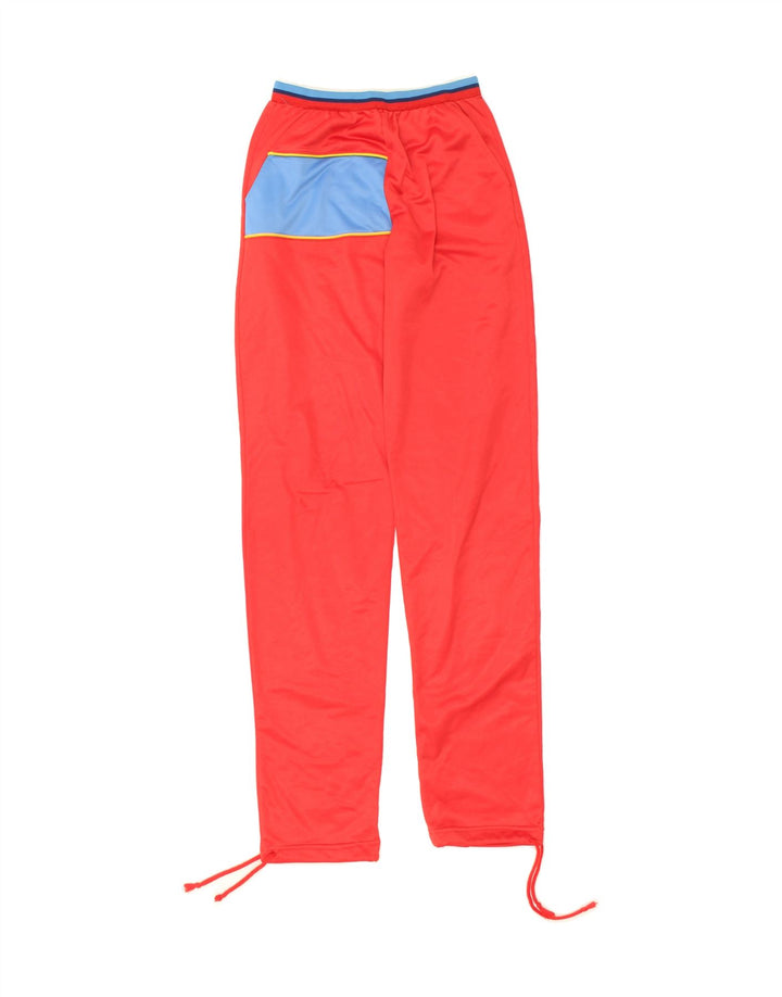 POP 84 Womens Tracksuit Trousers UK 8 Small Red | Vintage POP 84 | Thrift | Second-Hand POP 84 | Used Clothing | Messina Hembry 