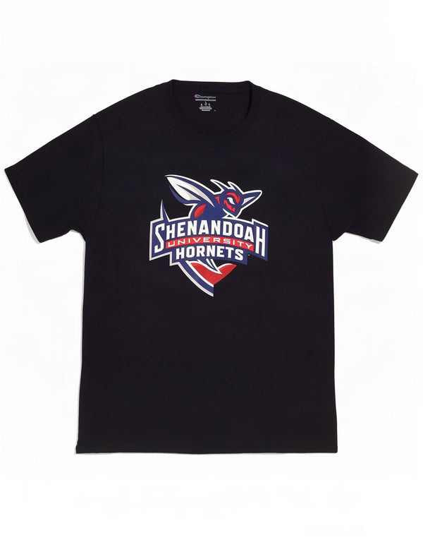 Champion Herre Grafisk T-Shirt Top Stor Marineblå