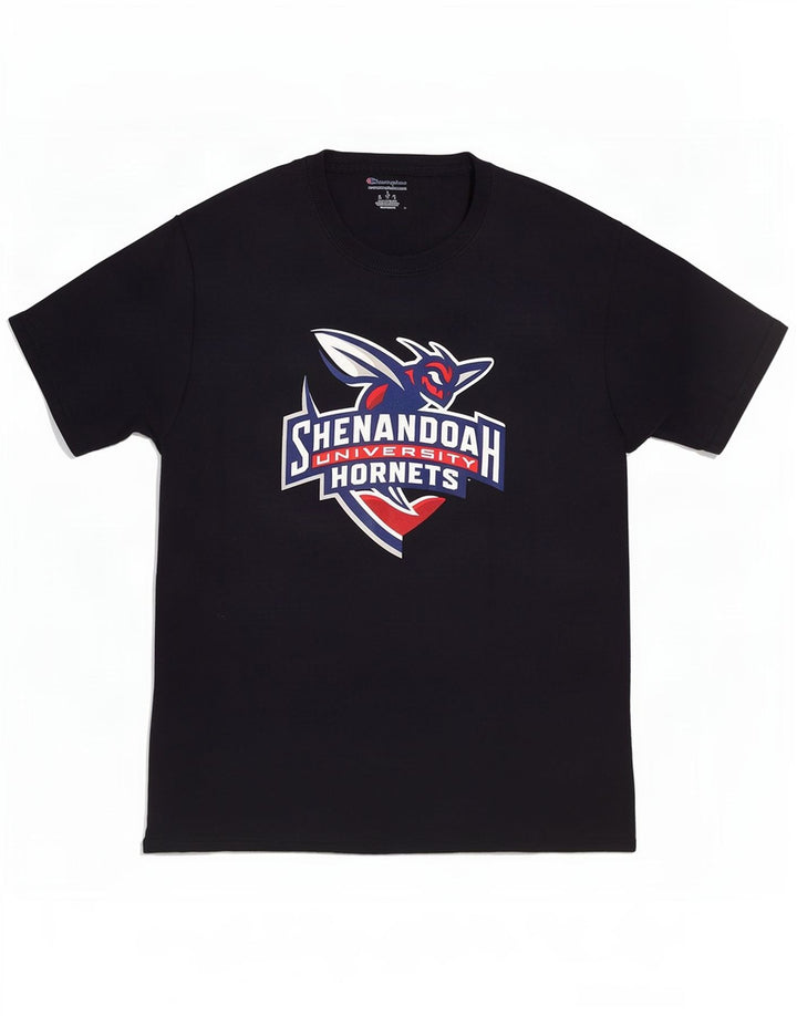 Champion Herre Grafisk T-Shirt Top Stor Marineblå