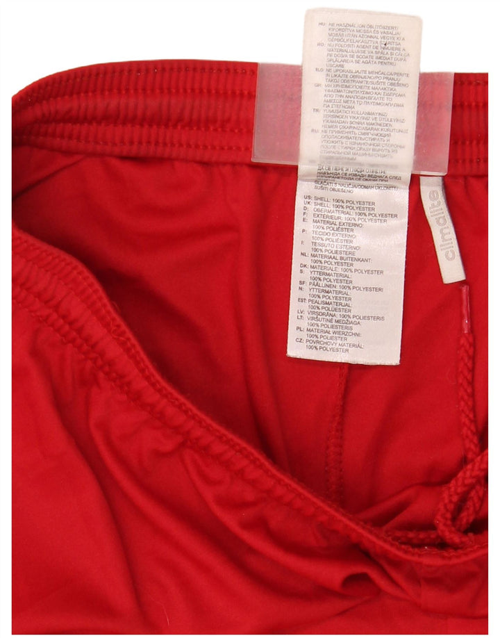 Adidas Herre Climalite Sportshorts Små Rød Polyester