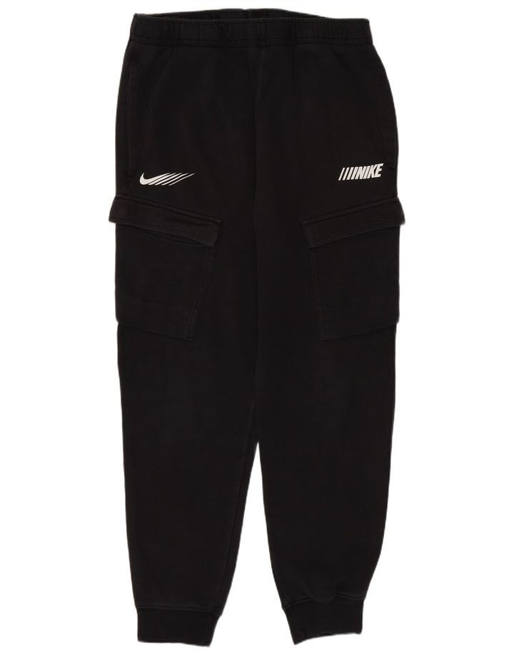 Nike Herre Graphic Cargo træningsdragt Bukser Joggers Medium Sort Bomuld