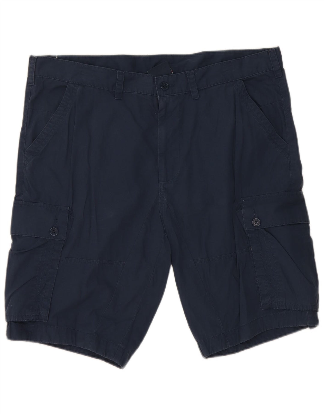 Champion Herre Cargo Shorts XL W38 Marineblå Bomuld