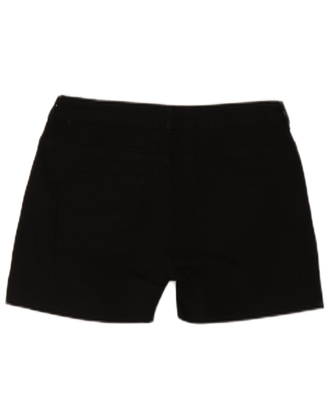 Fat Face Dame Denim Shorts UK 10 Small W27 Black