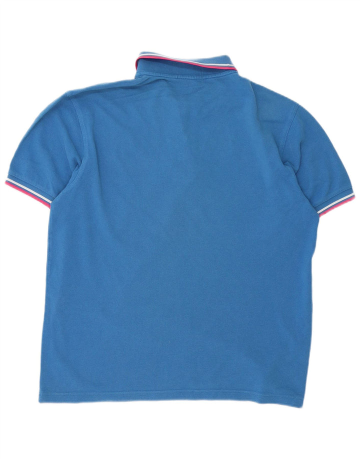 Fred Perry Herre poloskjorte stor blå bomuld