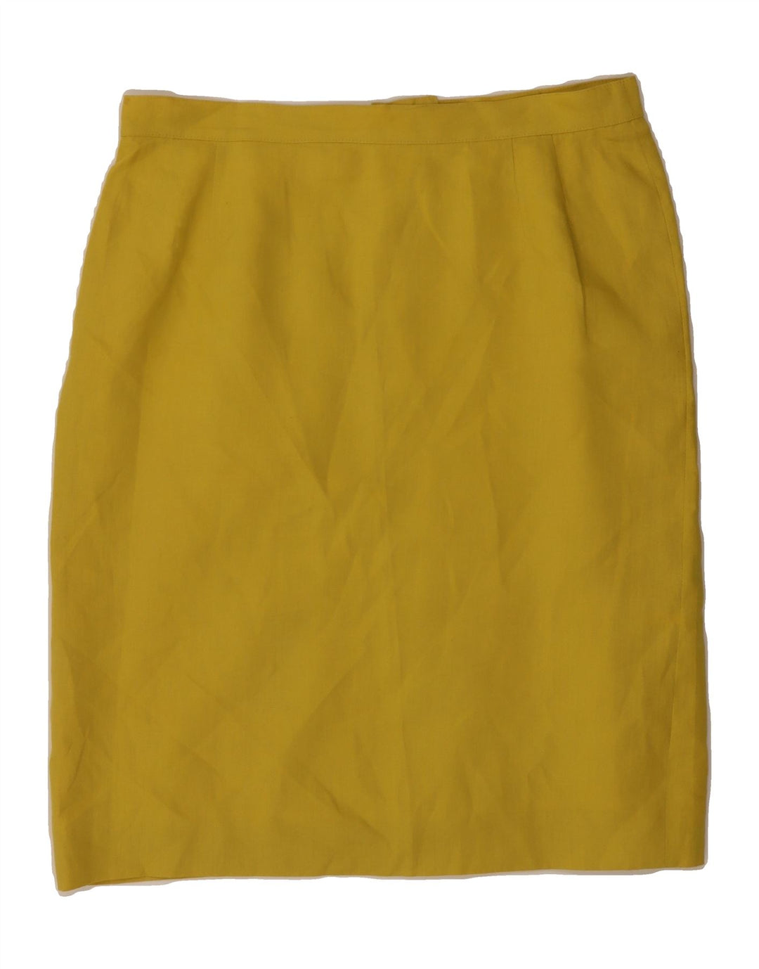 PERSONA Womens Short Sleeve 2 Piece Skirt Set Size 21 Medium W32 Yellow Vintage Persona and Second-Hand Persona from Messina Hembry 