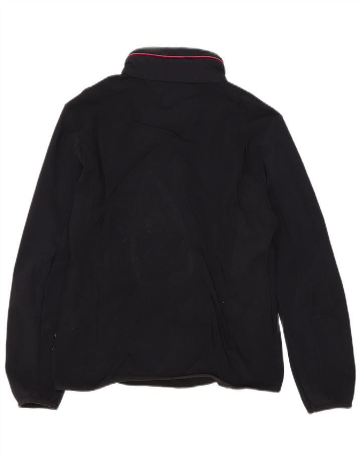 Chervo Dame Windbreaker Jacket IT 46 Large Navy Blue Polyester