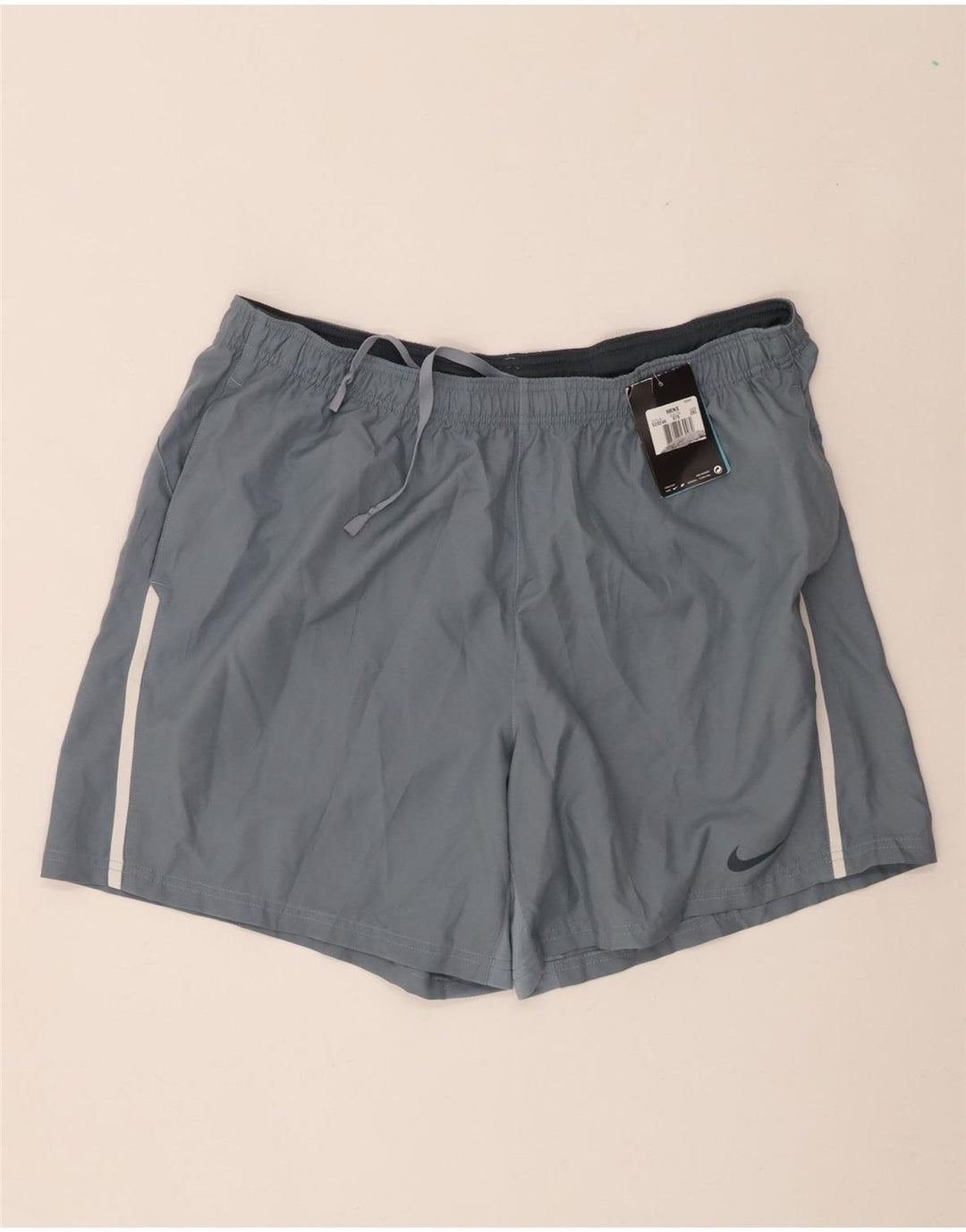 Nike Herre Dri Fit Sportshorts 2XL Grå Polyester
