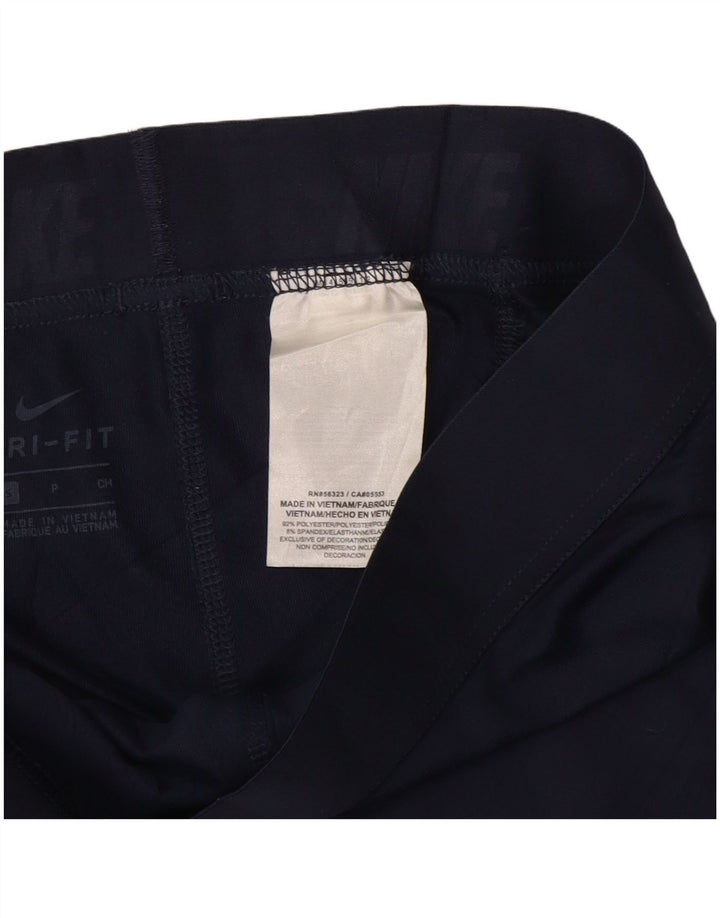 NIKE Dri Fit sportsshorts til mænd Små marineblå polyester