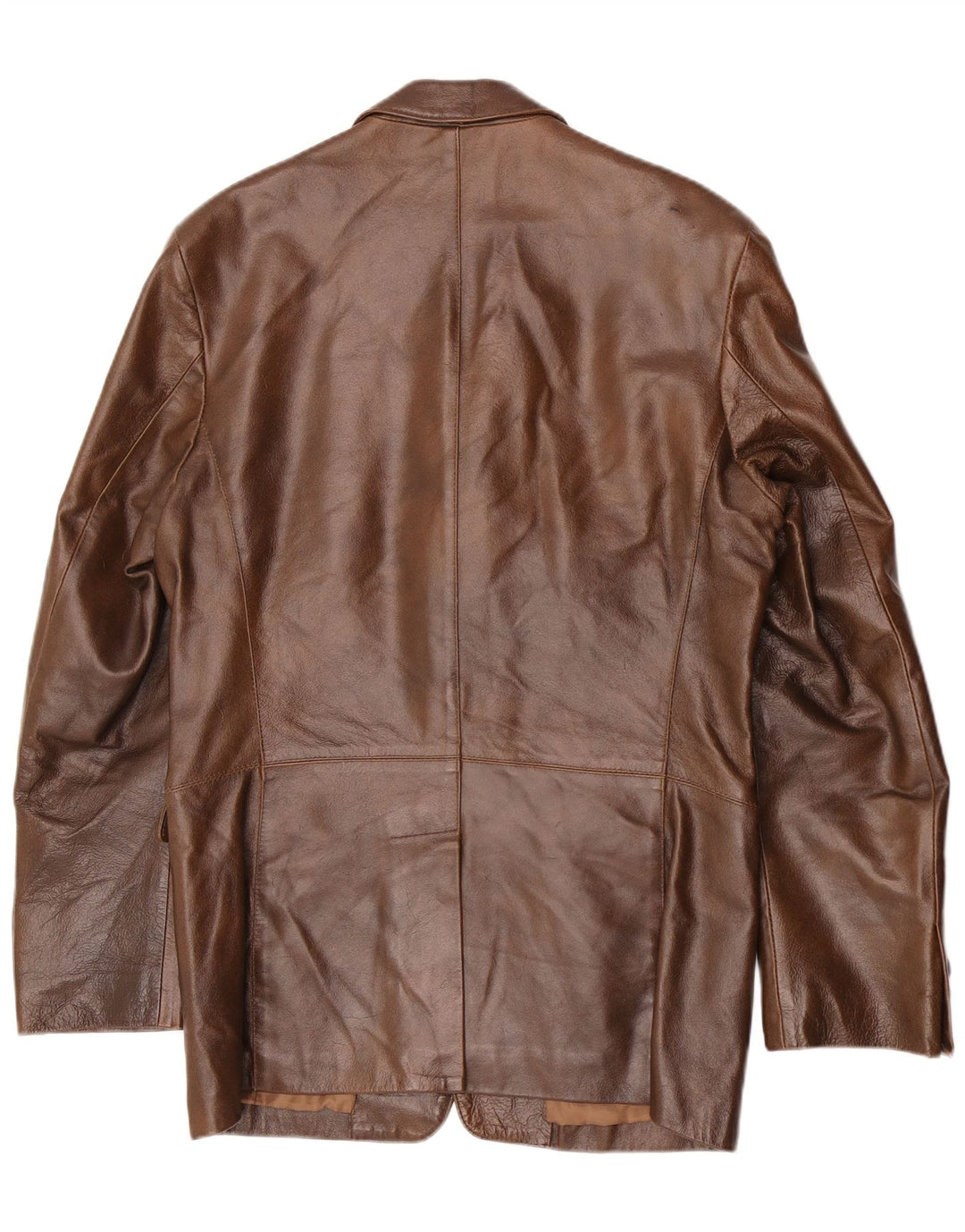 Vintage herre læderjakke UK 36 Small Brown Classic