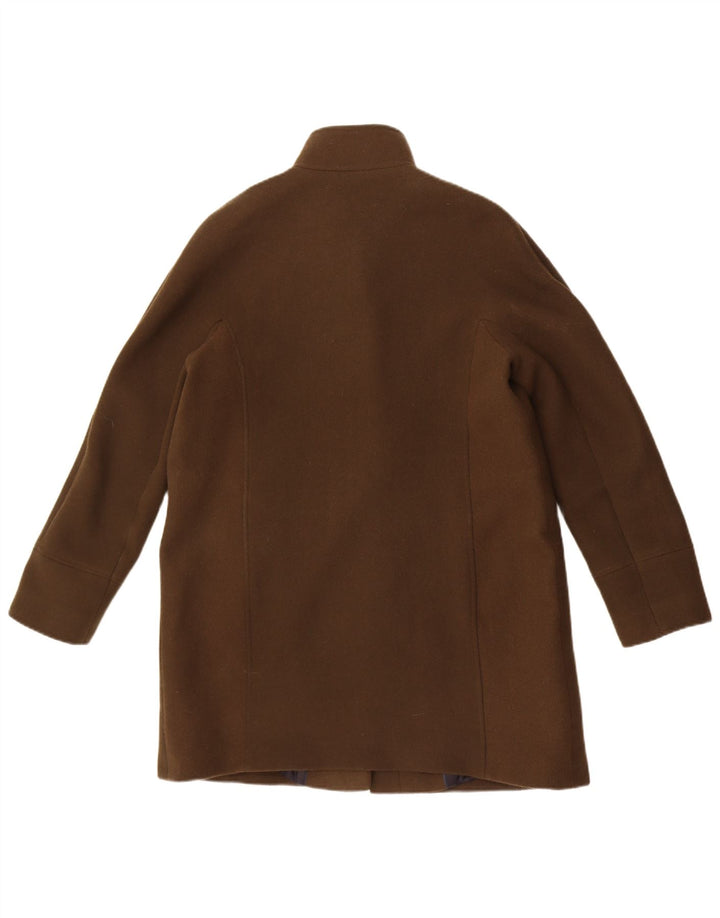 Hobbs Dame Overfrakke UK 14 Stor Khaki Wool