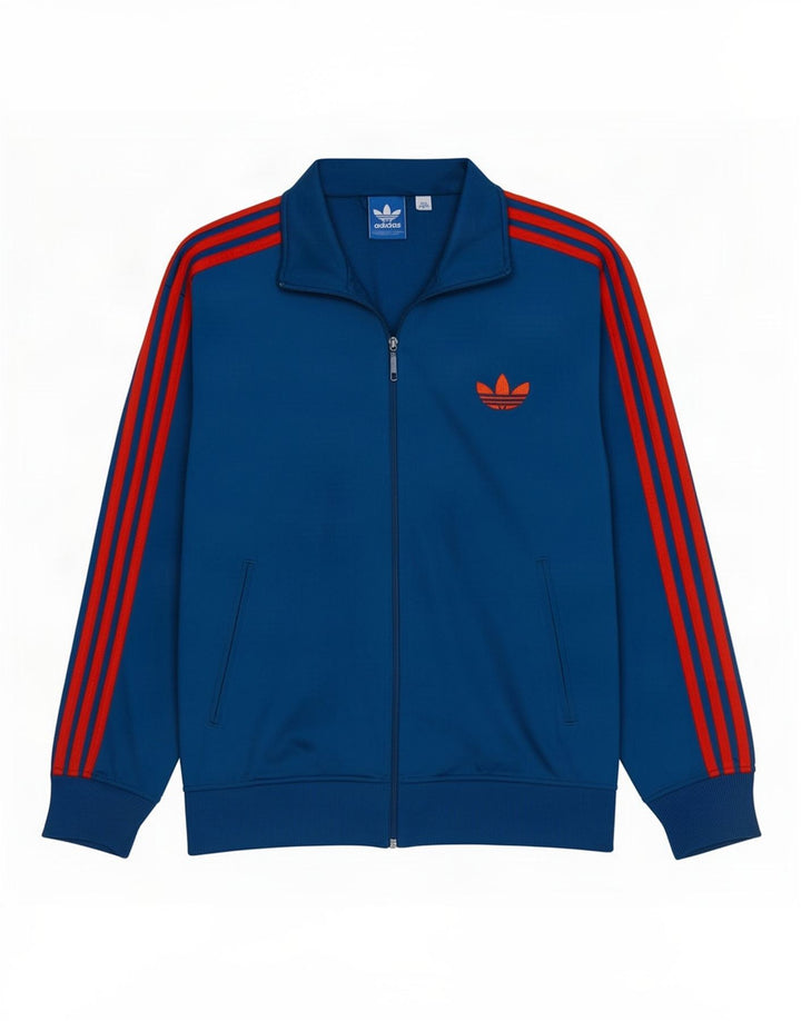 Adidas Træningsdragt til mænd, topjakke, stor marineblå polyester