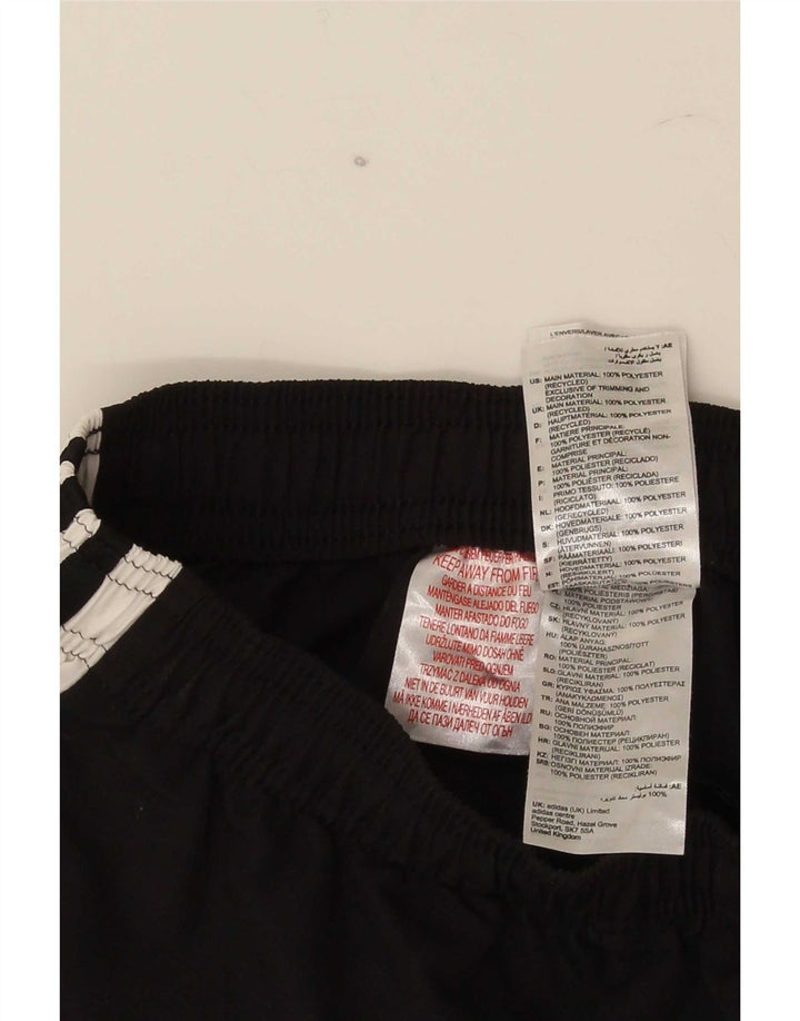 Adidas drenge grafiske sportsshorts 11-12 år Sort Colourblock Polyester