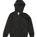 ADIDAS Boys Zip Hoodie Sweater 7-8 Years Grey Colourblock Polyester | Vintage Adidas | Thrift | Second-Hand Adidas | Used Clothing | Messina Hembry 