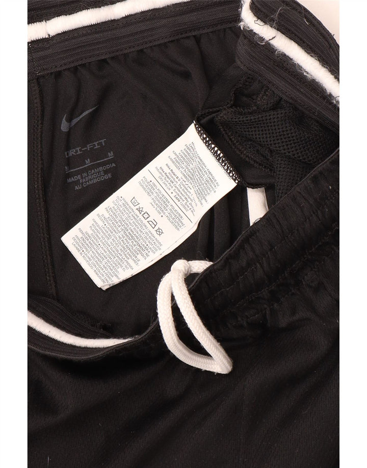 Nike Herre Dri Fit grafiske sportsshorts Medium Sort Polyester