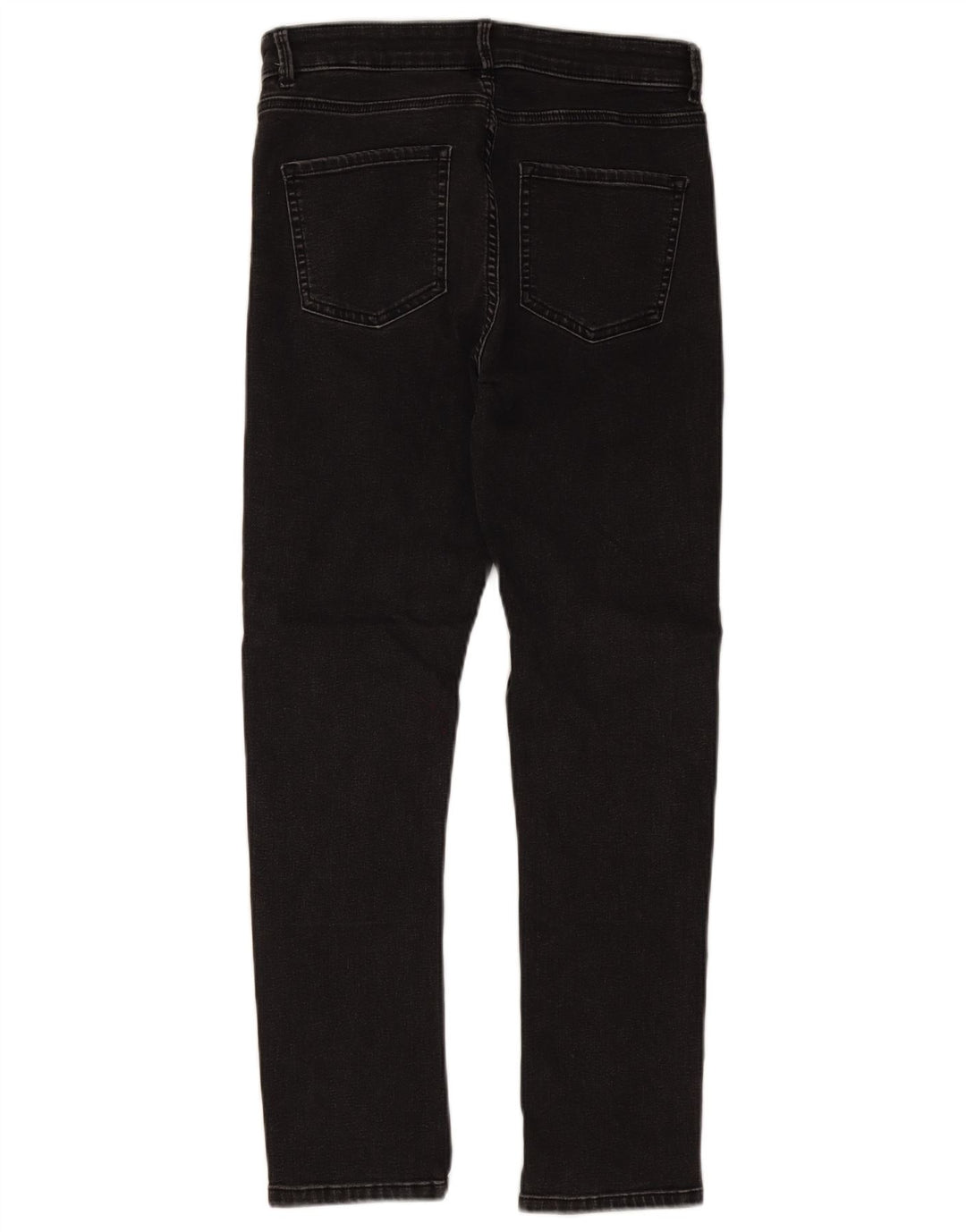 Marks & Spencer Dame Slim Jeans UK 12 Medium W30 L27 Grå Bomuld