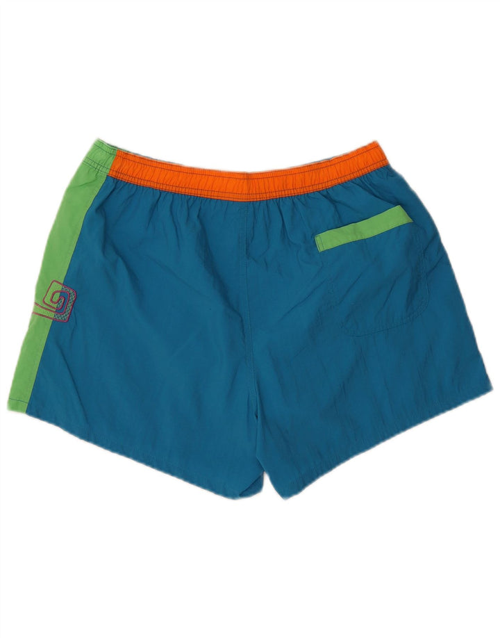 Fila Badeshorts til mænd Large Blue Colourblock Polyester