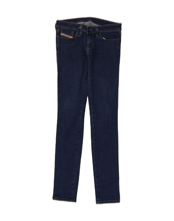 DIESEL Womens Skinny Jeans W26 L30 Blue Cotton Vintage Diesel and Second-Hand Diesel from Messina Hembry 
