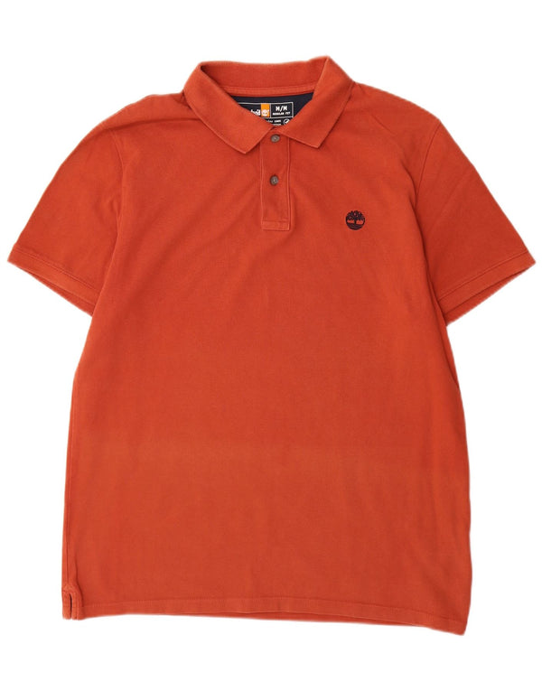 Timberland Herre Regular Fit Polo Shirt Medium Orange Bomuld