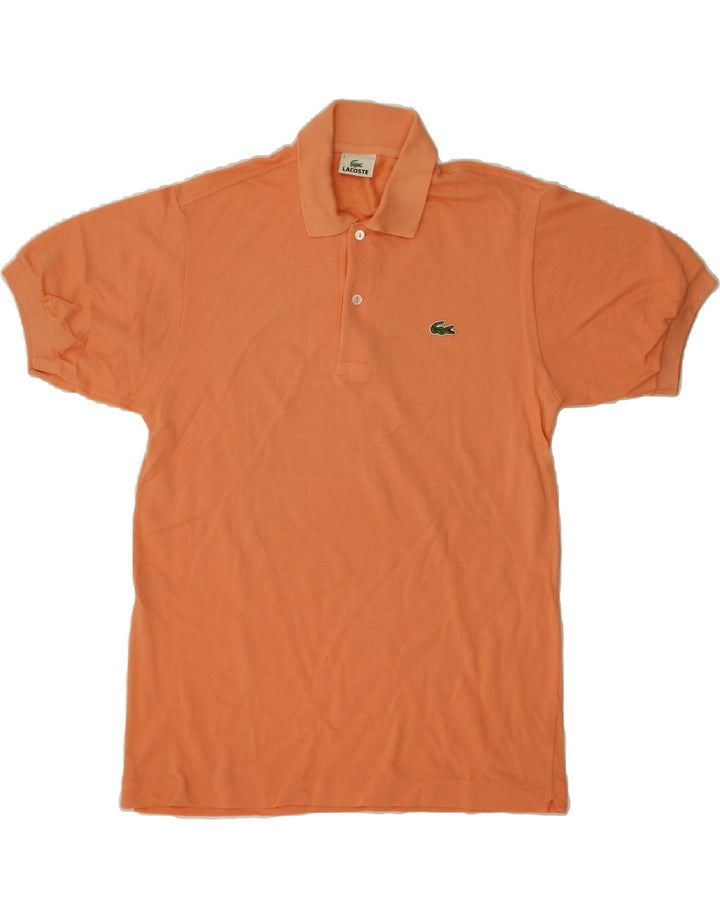 LACOSTE Mens Polo Shirt Size 3 Small Orange Cotton Vintage Lacoste and Second-Hand Lacoste from Messina Hembry 