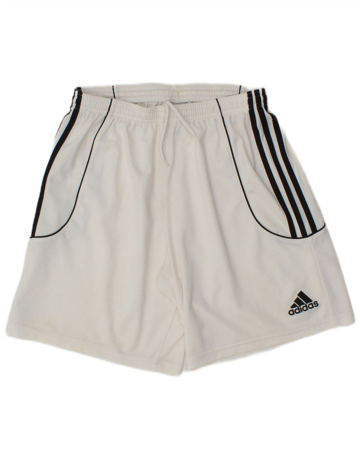 Adidas Herre Climalite Sport Shorts Medium White Polyester