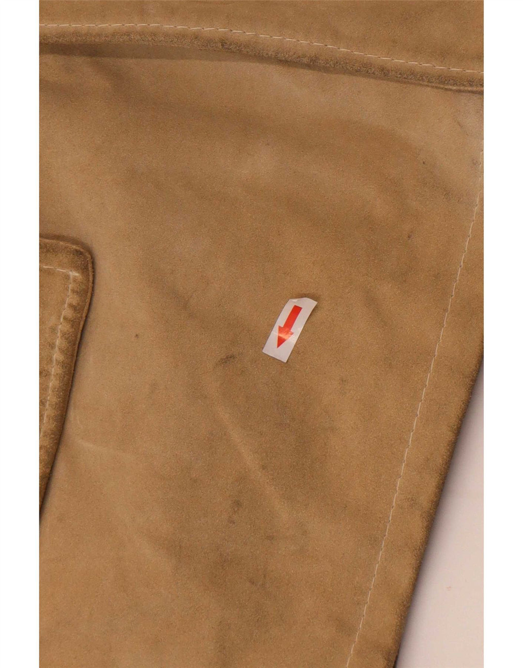Vintage herre ruskindsjakke UK 38 Medium Beige Læder