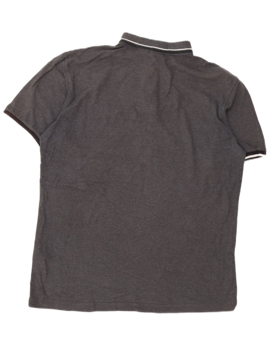 FILA Poloskjorte til mænd XL Grå Bomuld