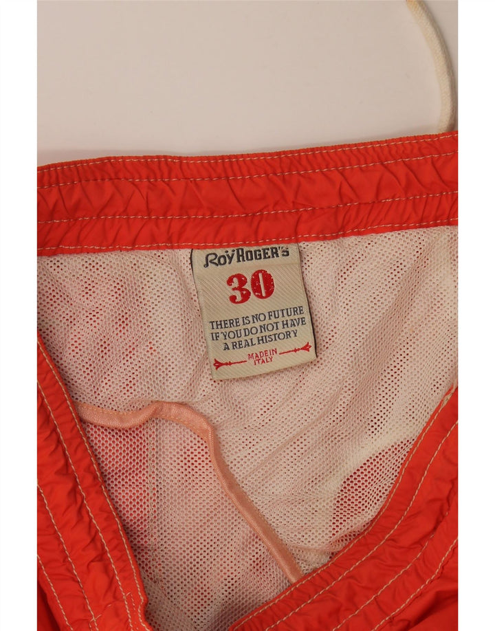 Roy Rogers Badeshorts til mænd Medium rød polyamid
