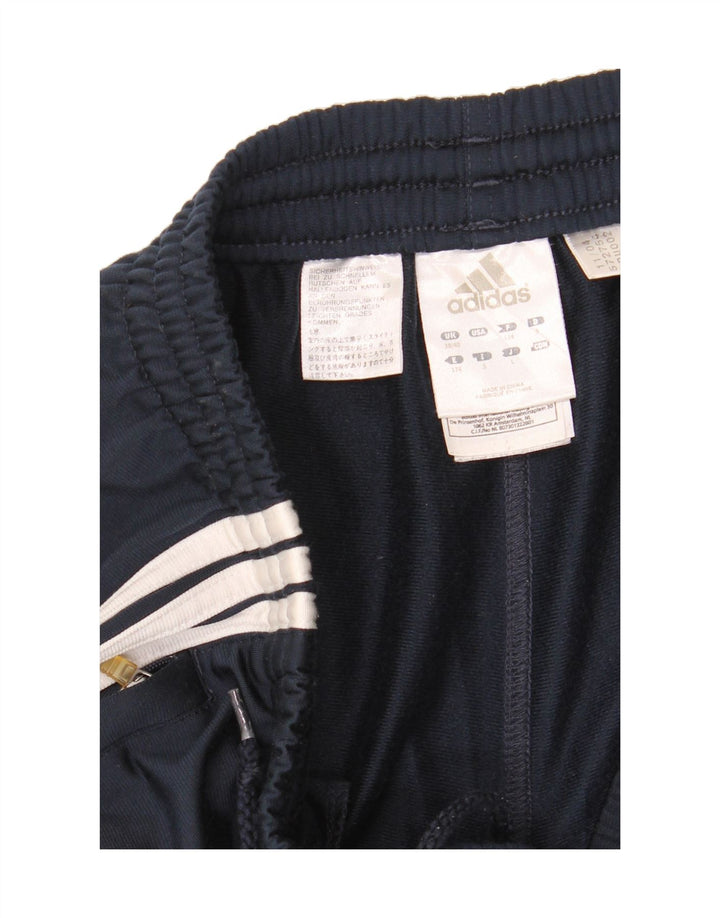 ADIDAS Mens Tracksuit Trousers Large  Navy Blue Polyester Vintage Adidas and Second-Hand Adidas from Messina Hembry 