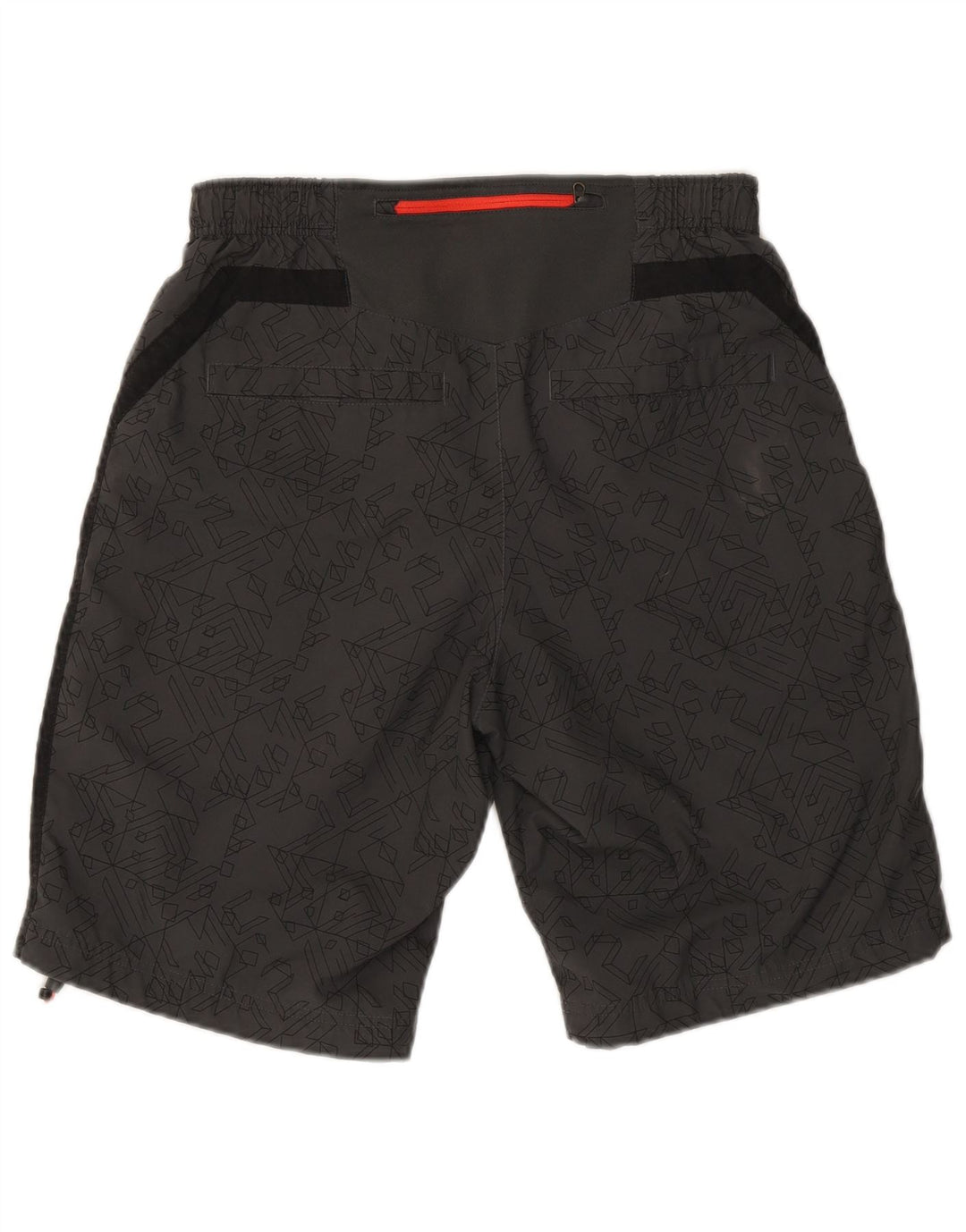 Nike Sportshorts til mænd mellemgrå geometrisk polyester